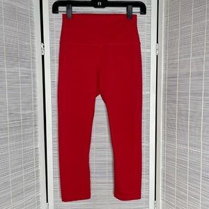 RED FABLETICS LEGGINGS